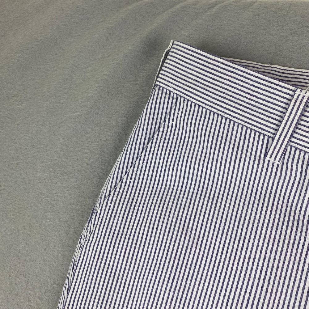 Bills Khakis mens Parker Pant 36 seersucker Blue White Made USA unhemmed NEW - Picture 4 of 14